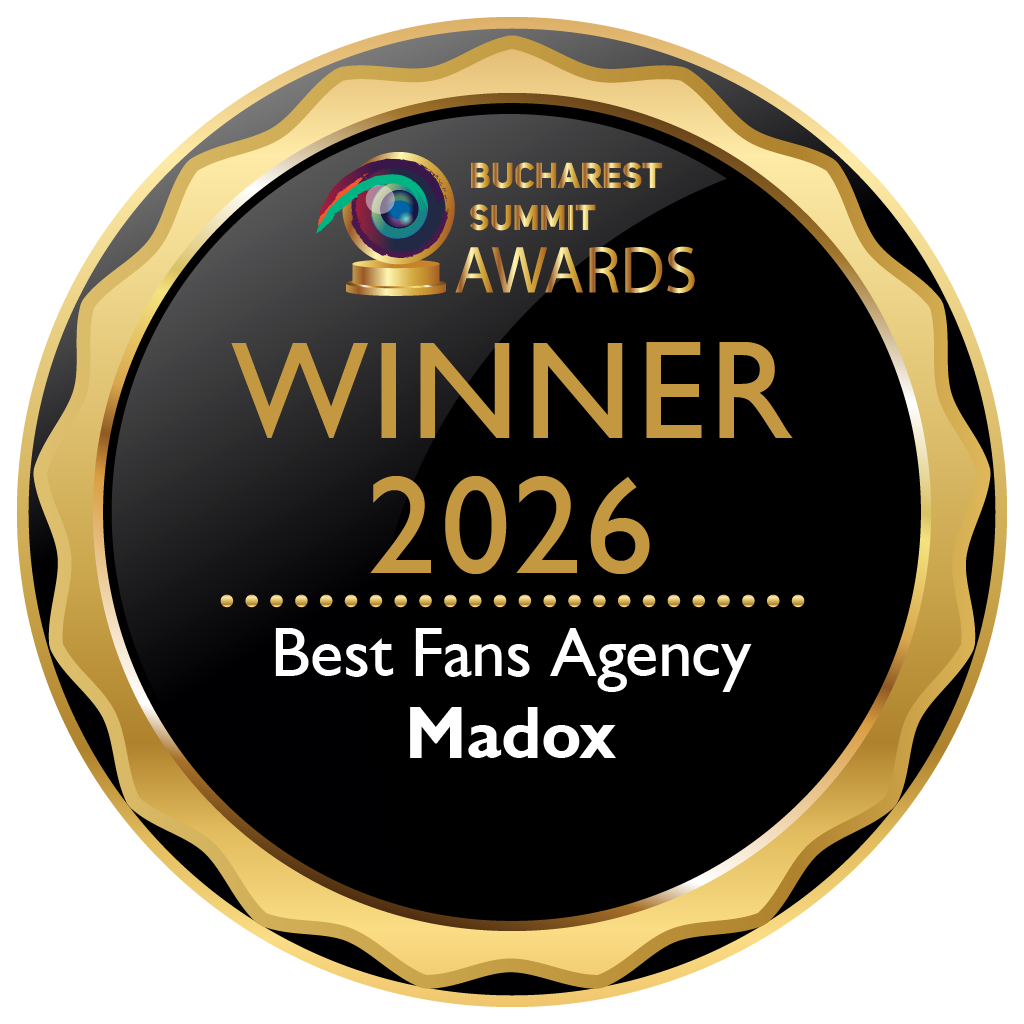 Bucharest Summit Awards — Winner 2026 — Best Fans Agency — Madox